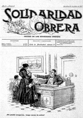 Publicación en Solidaridad Obrera y Revista Blanca