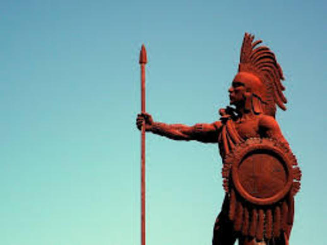 Montezuma ll uncle takes over the empire