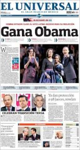 PERIÓDICOS DE LA PRENSA MEXICANA - "El Universal"