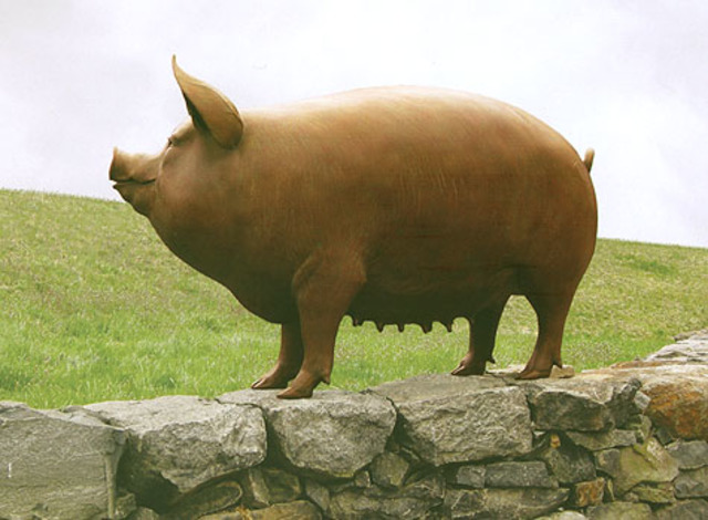 Stella the Pig was cast by Andre Harvey