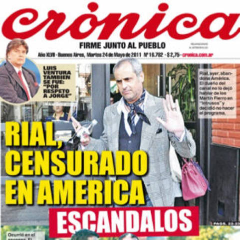 PERIÓDICOS DE LA PRENSA ARGENTINA - "La Crónica"