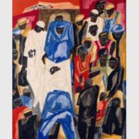 Ambulance Call creation by Jacob Lawrence