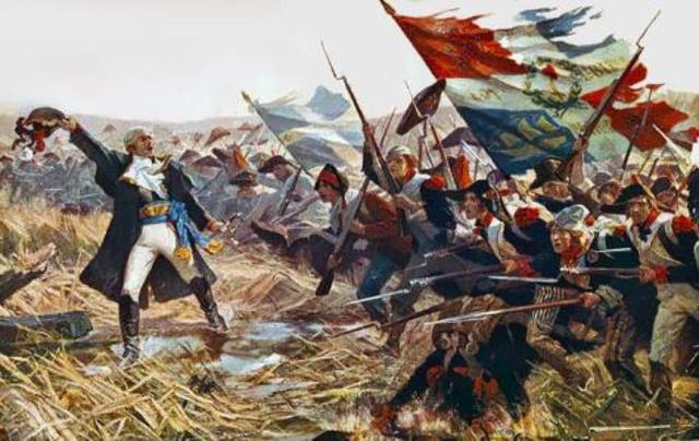 The outbreak of the French revolution