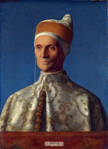 Portrait of the Doge Leonardo Loredan by Bellini