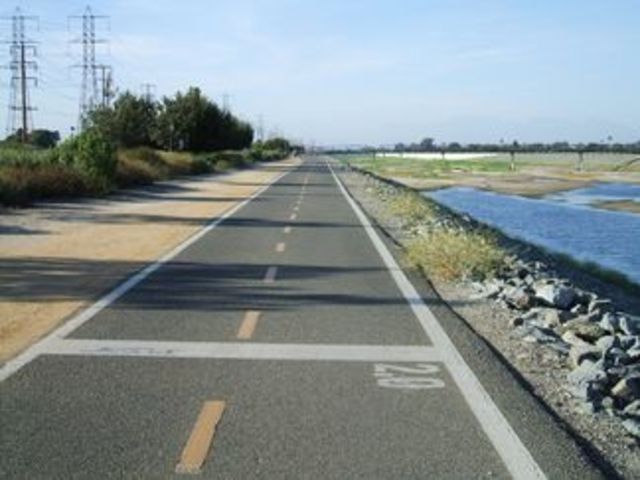 Runing from Los Amigos to the beach on the river trail