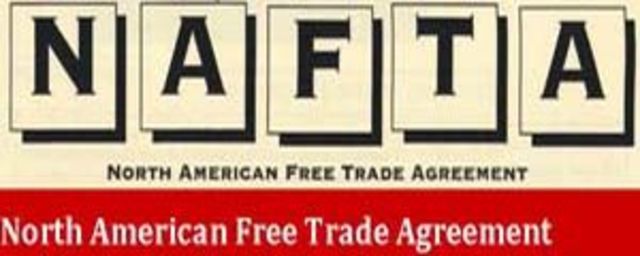 Passage of the North American Free Trade Agreement