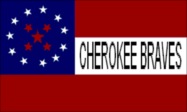 Surrender of 1st Cherokee Mounted Rifles