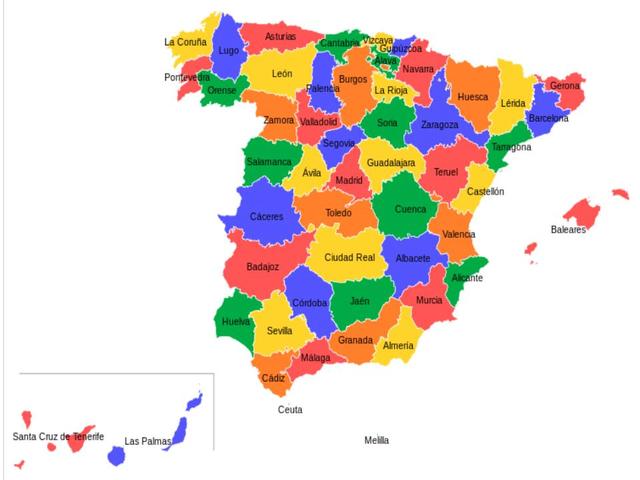 Spanish Provinces