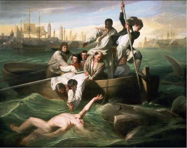 Watson and the Shark by John SIngleton Copley