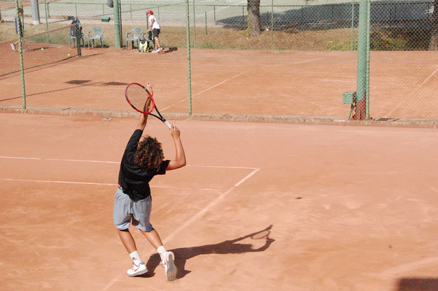 My best tennis match