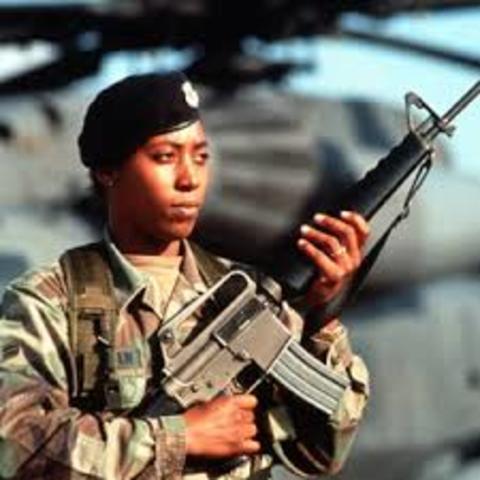 Women can service in combat