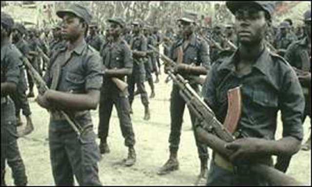 Diverted attack on Katanga