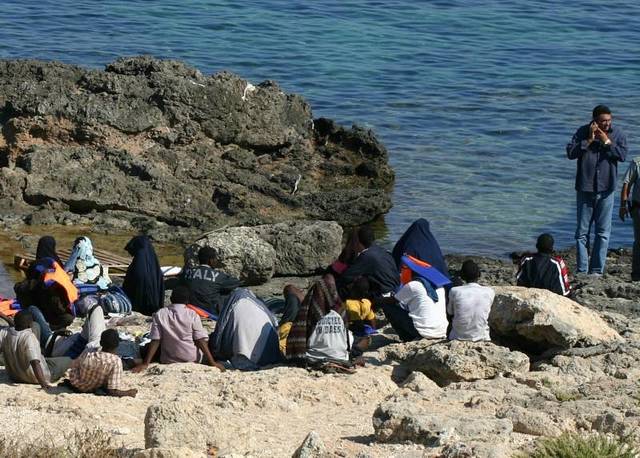 Αφρικανοί πρόσφυγες