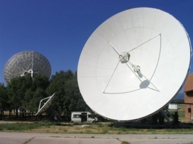 Conexión vía satelite