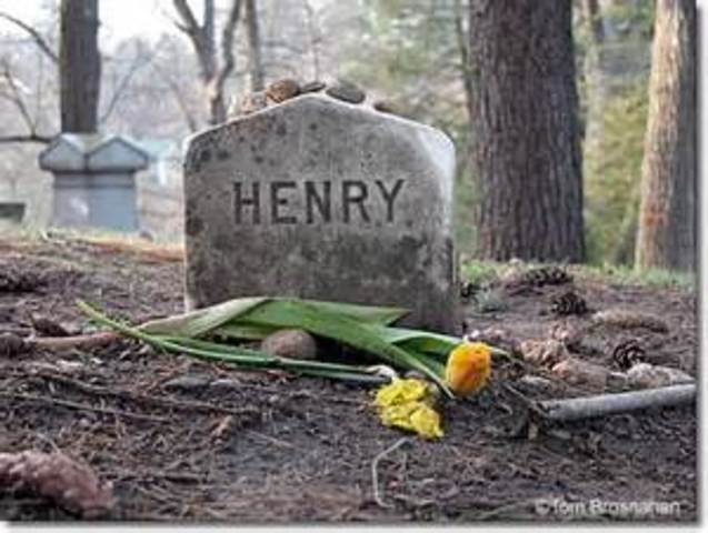 Henry David Thoreau's Death
