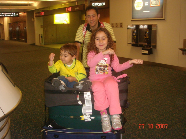 primeira vez no estados unidos