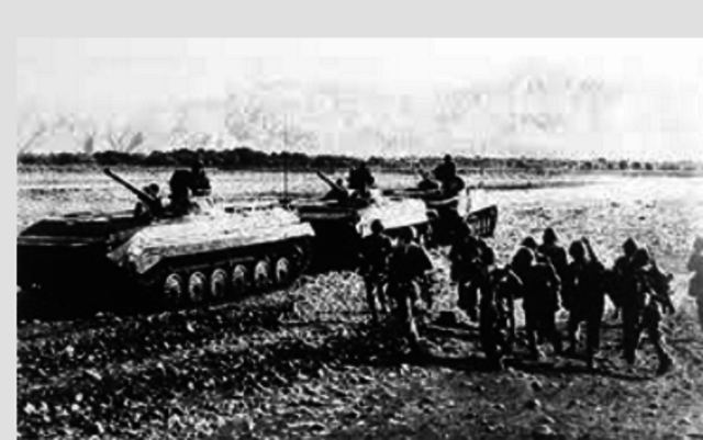 Soviets invades Afghanistan