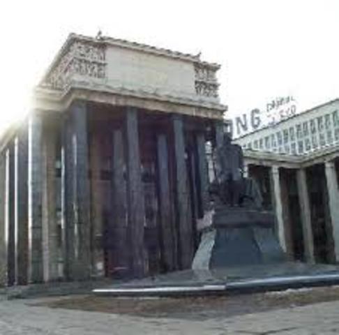Bibloteca Estatal Rusa.