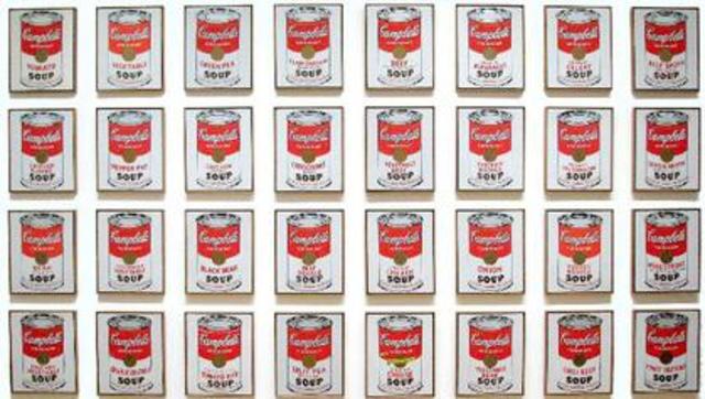 1962 "Campbell's Soup Cans" - Andy Warhol