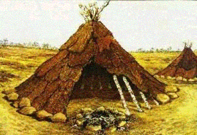 Paleolithic house