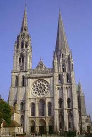 Chartres Cathedral Renovations in France