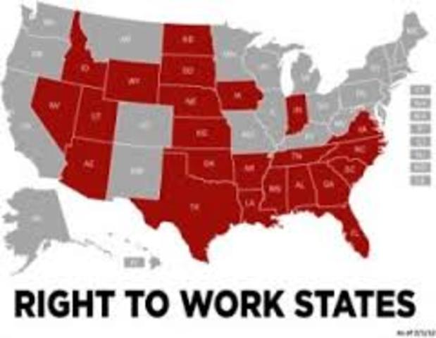 Right-To-Work Law in Indiana