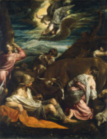 The Annunciation to the Shepherds by Bassano