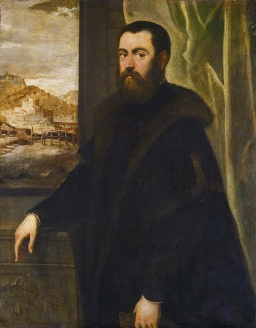Portrait of a Venetian Senator by Tintoretto