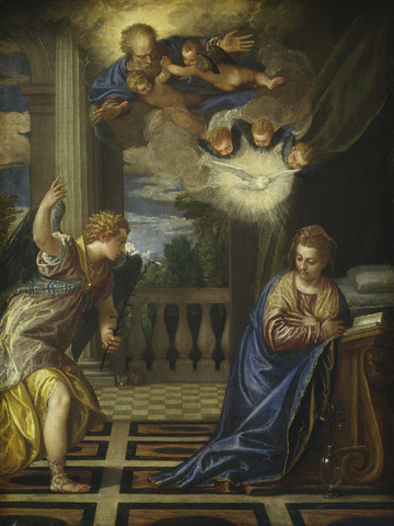 The Annunciation by Veronese