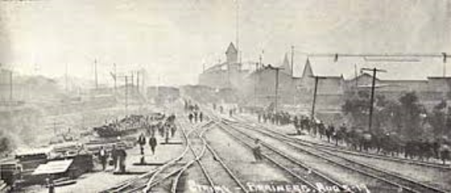 Railroad Shopworkers Strike