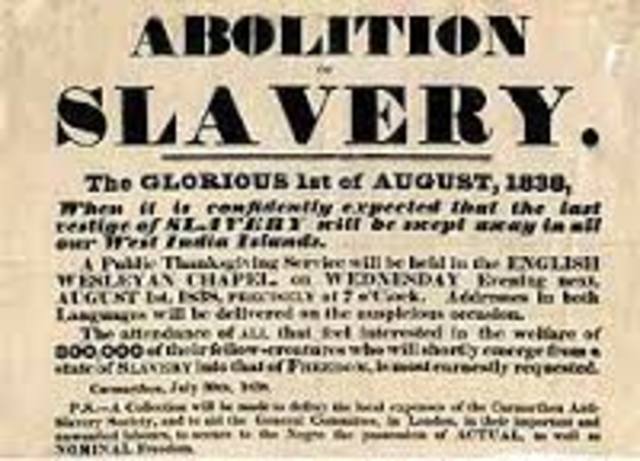 Slave trade abolished