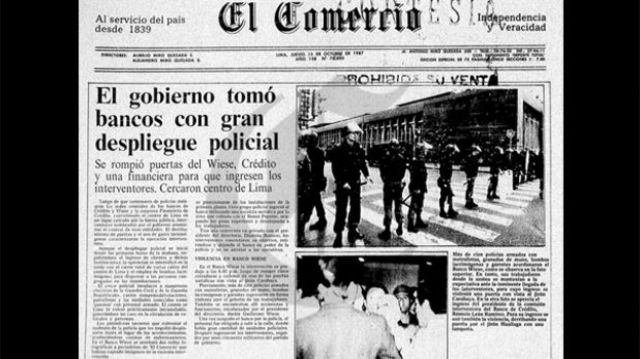 Estatización de la Banca