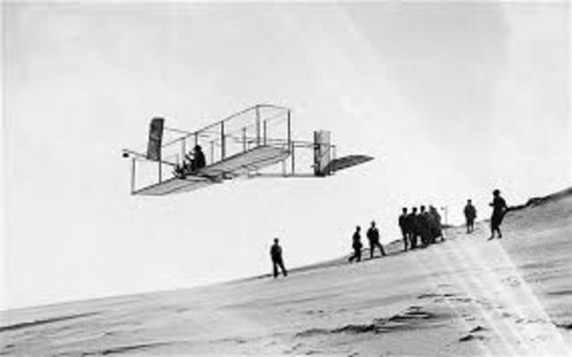 First powerd airplane