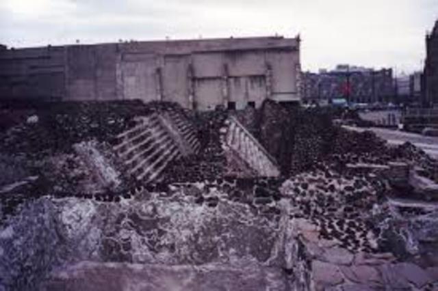 1487 The Templo mayor (Great temple of tenochtitlan) is finished .