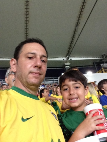 primeira vez na copa das confederações