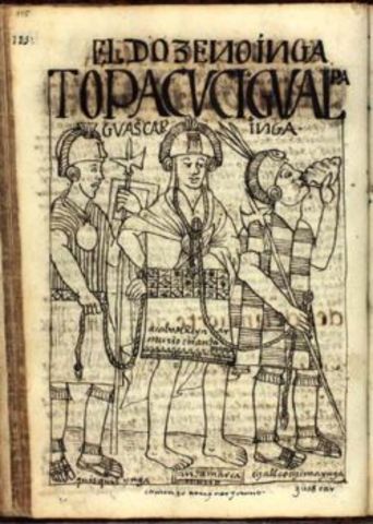 ATAHUALPA SUBE AL TRONO