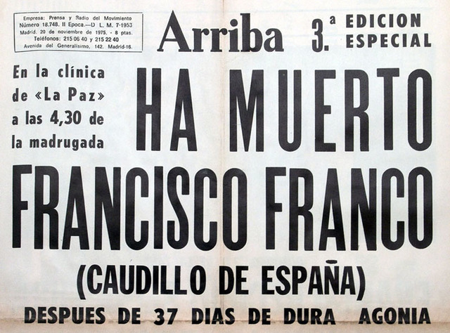 Muerte  de Franco
