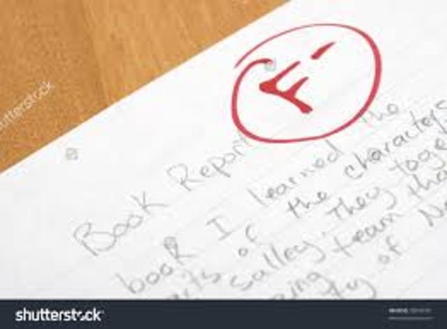 When he was 12 he tried to write a book but couldn't