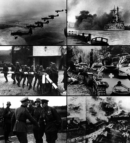 Invasion of Poland Begginig of the Second World War, 1st September 1939