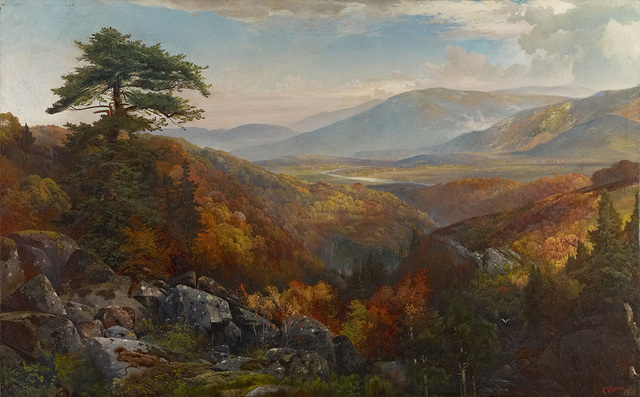 Valley of Catawissa in Autumn by Thomas Moran
