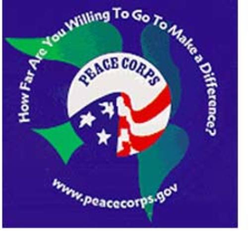 Joins the Peace Corps