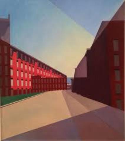 Amoskeag Mills #2 was finished by Charles Sheeler
