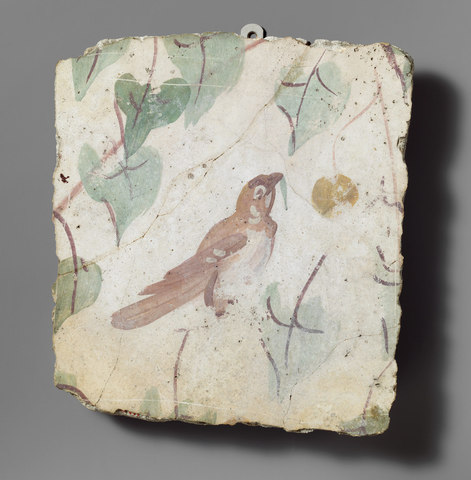 Wall painting fragment