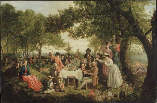 A Pic Nick in the Woods