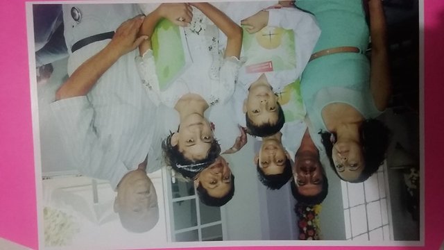 MIS TRES HIJOS EN SU COMUNION