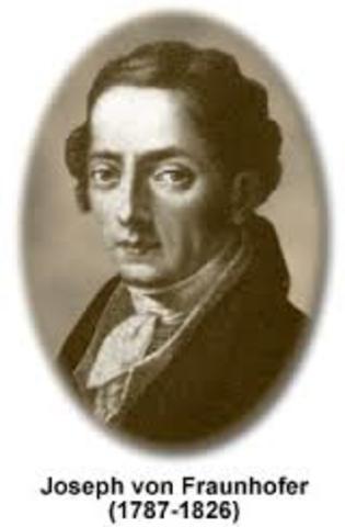 lineas oscuras de fraunhoffer