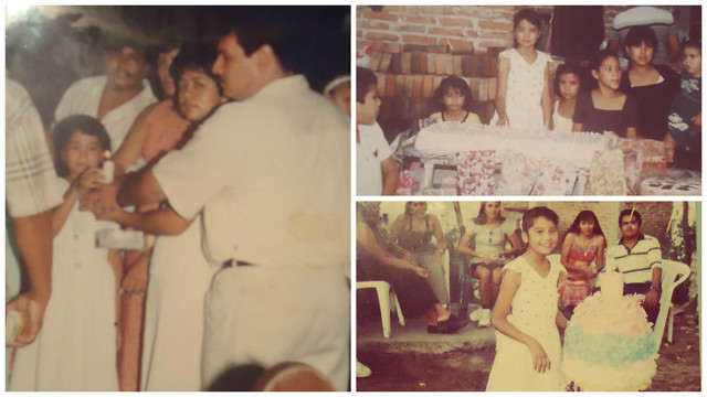 Mi bautizo y 8 años