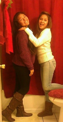 being so close to my sister