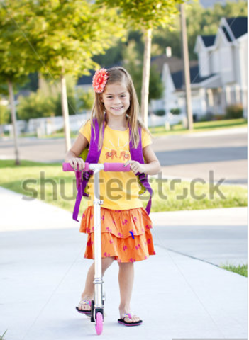 Lily started started school