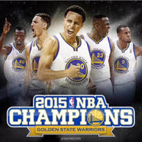 Stephen Curry's first championship win